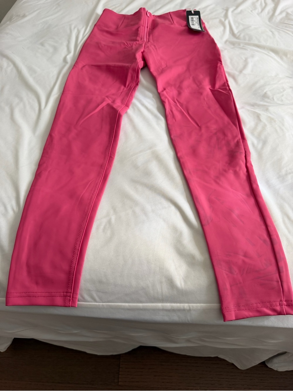 Freddy Women's Skinny Active Leggings in Bright Pink
